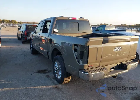 2025 Ford F-150 Lariat from USA, damaged, VIN 1FTFW5LD9SFB36633